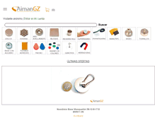 Tablet Screenshot of aimangz.es